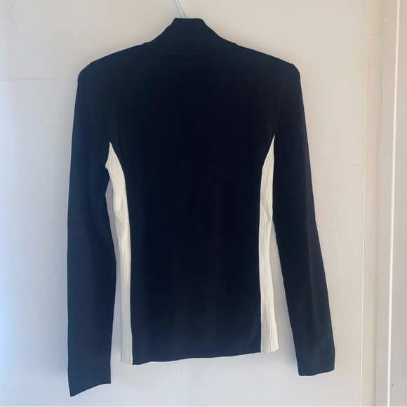 INC International Concepts Multicoloured Mock Neck Raglan Top - Picture 4 of 5